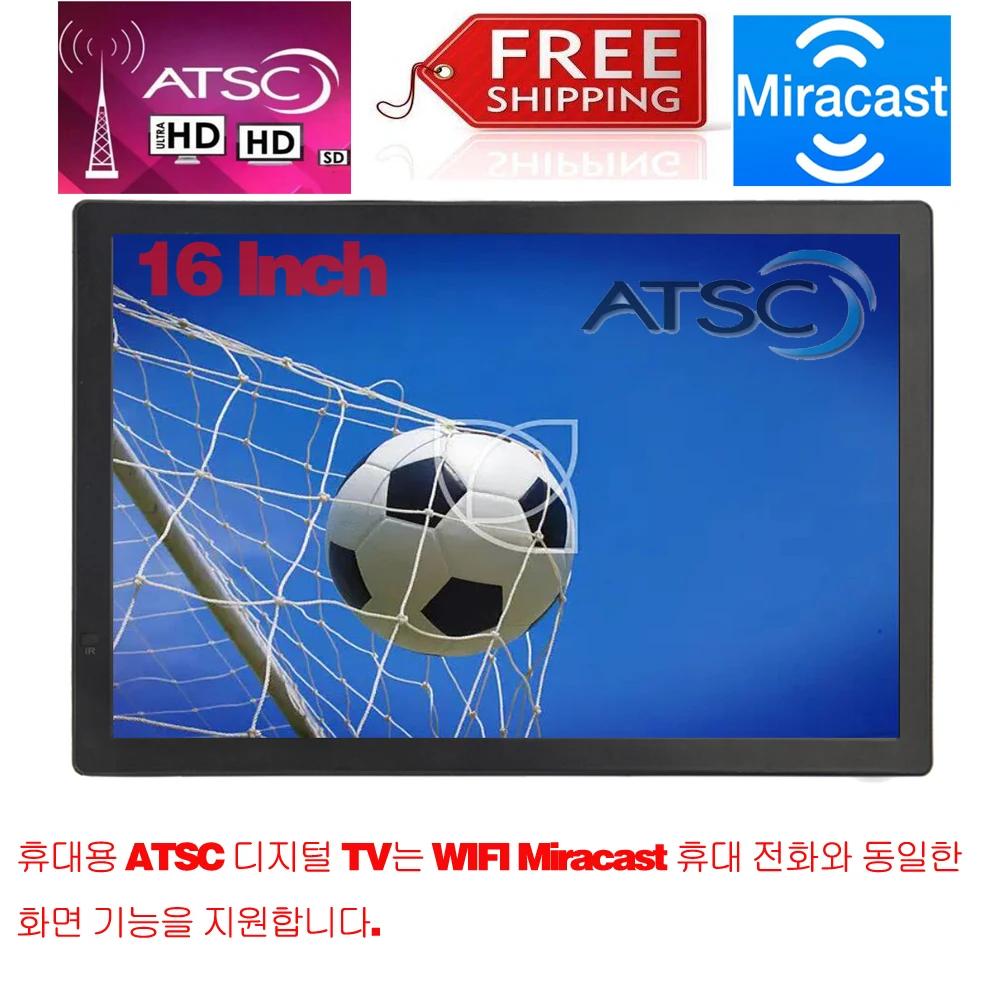 Miracast LEADSTAR  ޴ ̴  TV  DVB-T2, ISDBT ATSC Hevc H265, 10 Ʈ ڵ  AC3, 16 ġ 